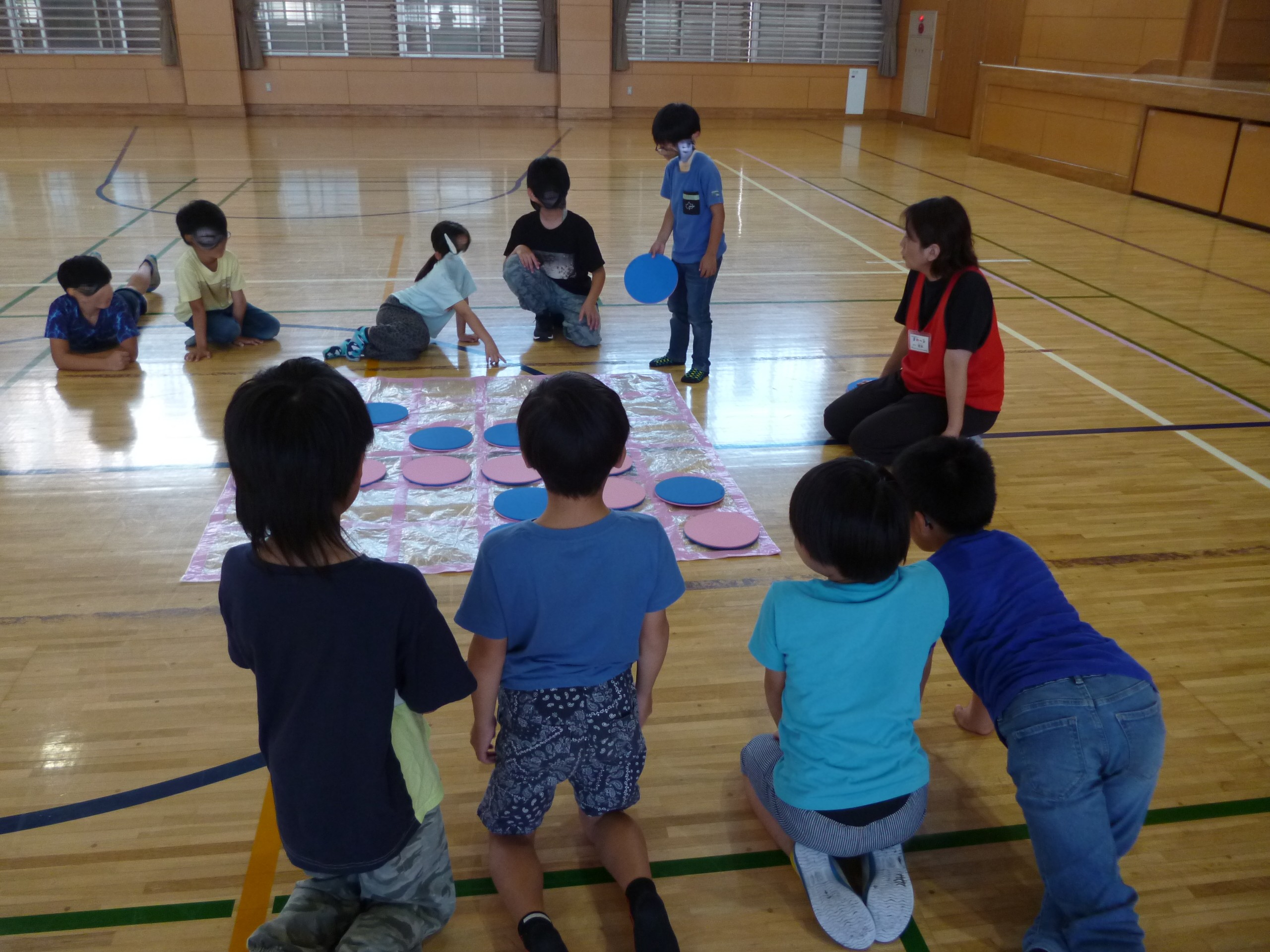 わんぱくランド参加者の様子
